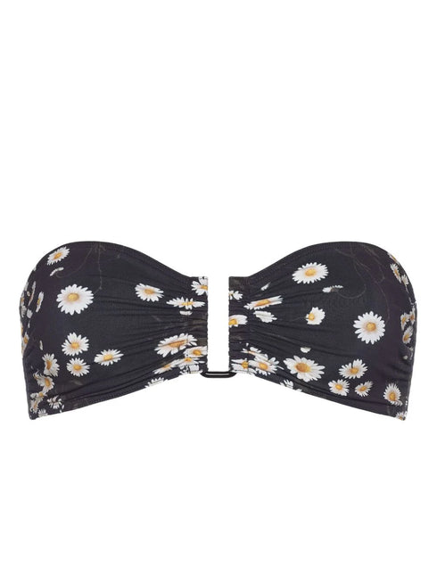 Tendrement floral-print bikini top